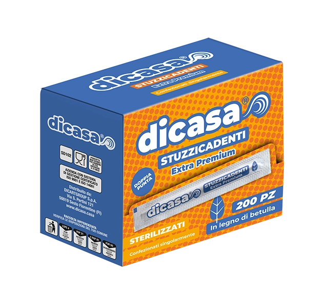 Stuzzicadenti dicasa - Confezione 200 Premium